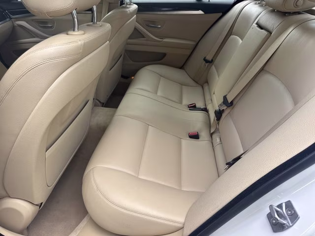2015 White Metallic BMW 5 Series RWD Sedan