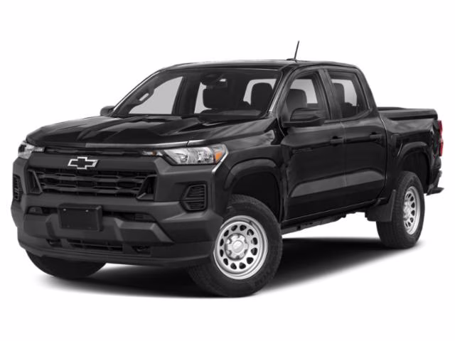 2023 Black Chevrolet Colorado 2WD Work Truck Crew Cab Pickup RWD Truck