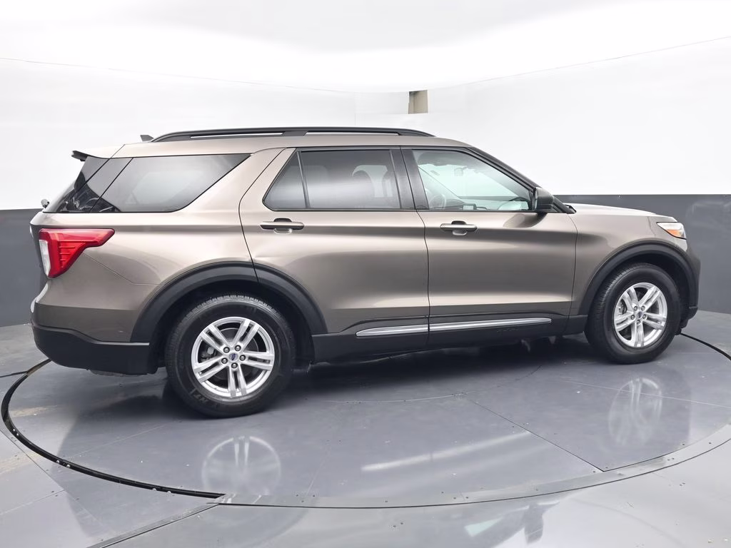2021 Stone Gray Metallic Ford Explorer XLT RWD SUV
