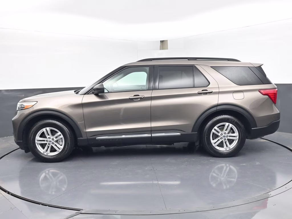 2021 Stone Gray Metallic Ford Explorer XLT RWD SUV