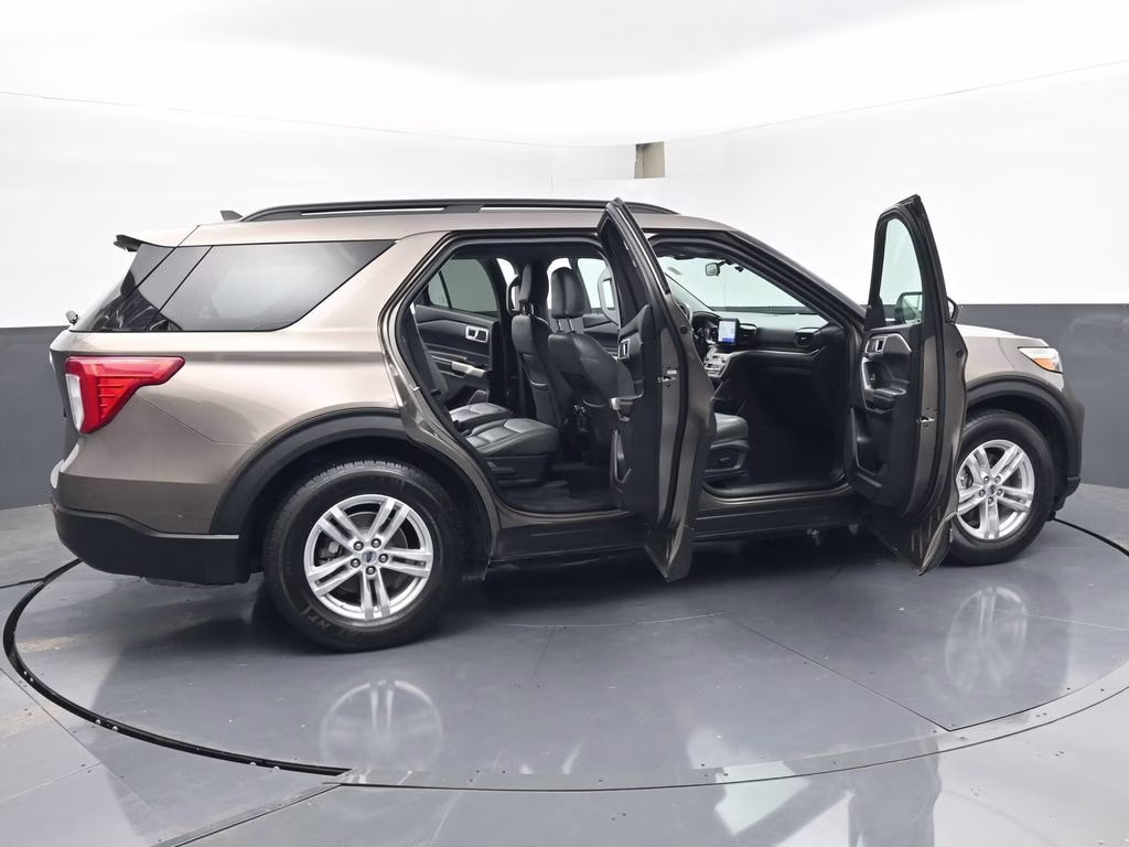 2021 Stone Gray Metallic Ford Explorer XLT RWD SUV