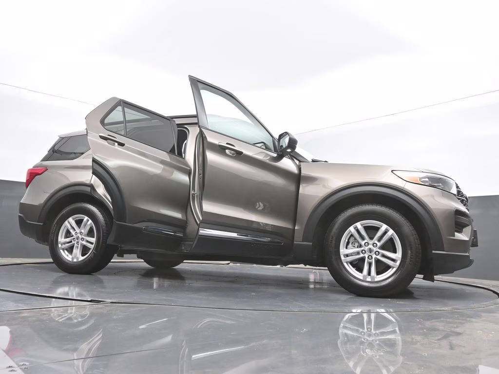 2021 Stone Gray Metallic Ford Explorer XLT RWD SUV