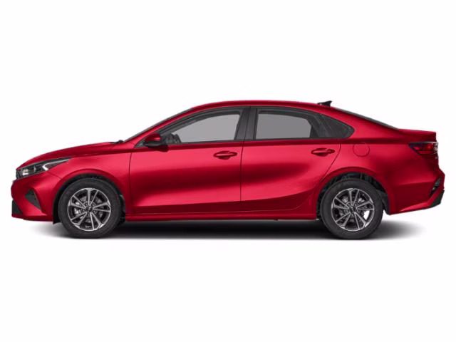 2024 Currant Red Kia Forte LXS FWD Sedan
