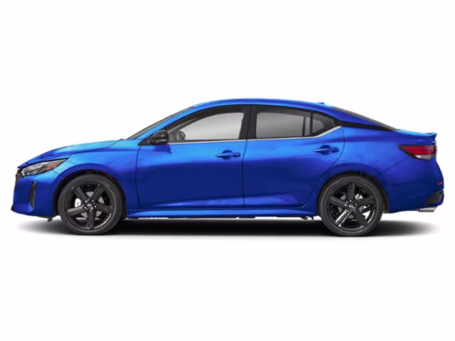 2025 Electric Blue Metallic Nissan Sentra SR FWD Sedan