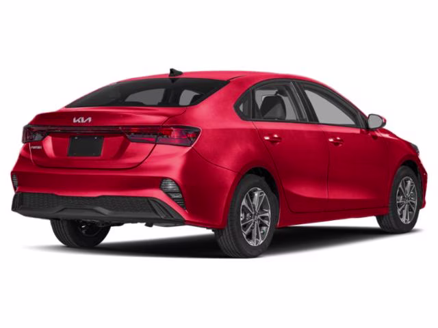 2024 Currant Red Kia Forte LXS FWD Sedan