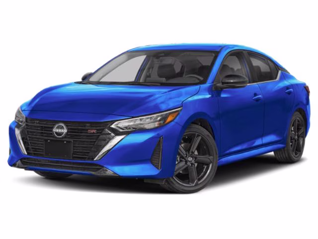2025 Electric Blue Metallic Nissan Sentra SR FWD Sedan