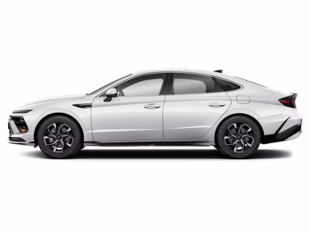 2025 Serenity White Hyundai Sonata SEL FWD Sedan