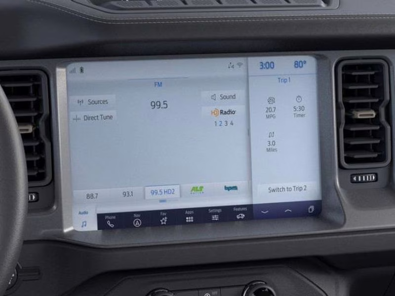 2025 Velocity Blue Metallic Ford Bronco Badlands 4X4 SUV