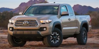 2018 Blue Toyota Tacoma 4X4 Truck