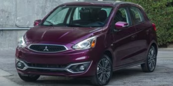 2019 Red Mitsubishi Mirage FWD Hatchback