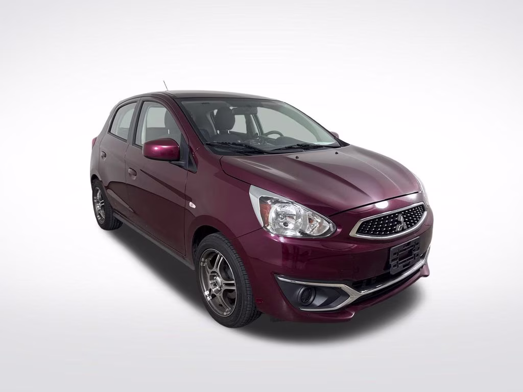 2019 Wine Red Metallic Mitsubishi Mirage ES FWD Hatchback