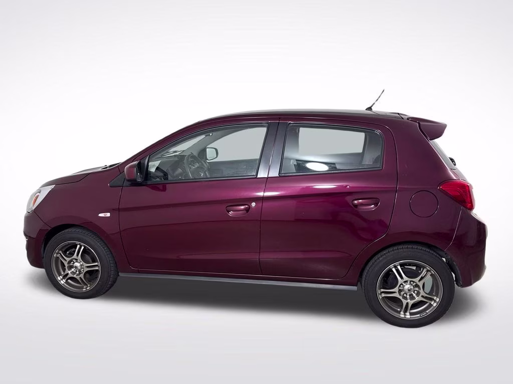 2019 Wine Red Metallic Mitsubishi Mirage ES FWD Hatchback