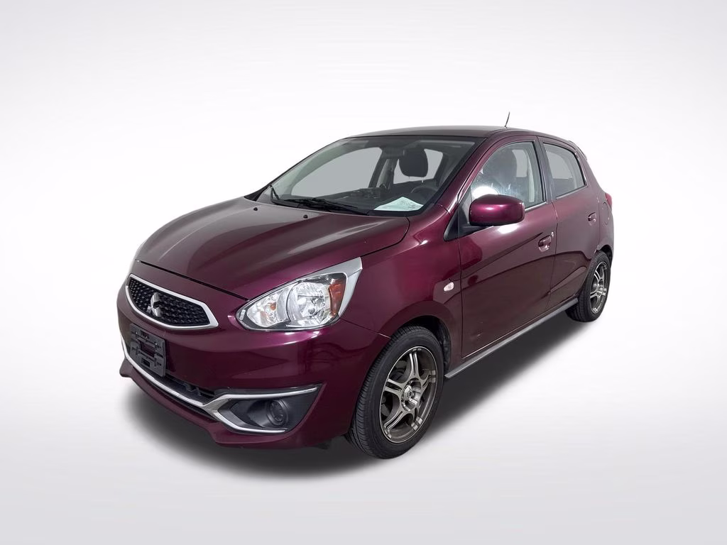 2019 Wine Red Metallic Mitsubishi Mirage ES FWD Hatchback