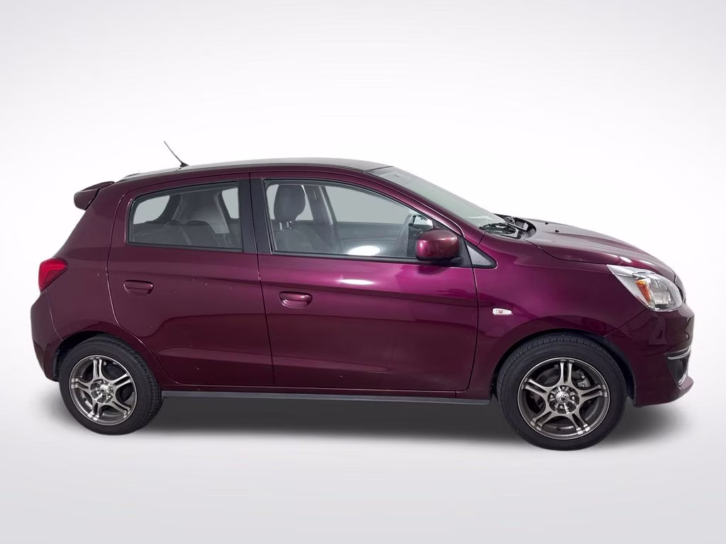 2019 Wine Red Metallic Mitsubishi Mirage ES FWD Hatchback
