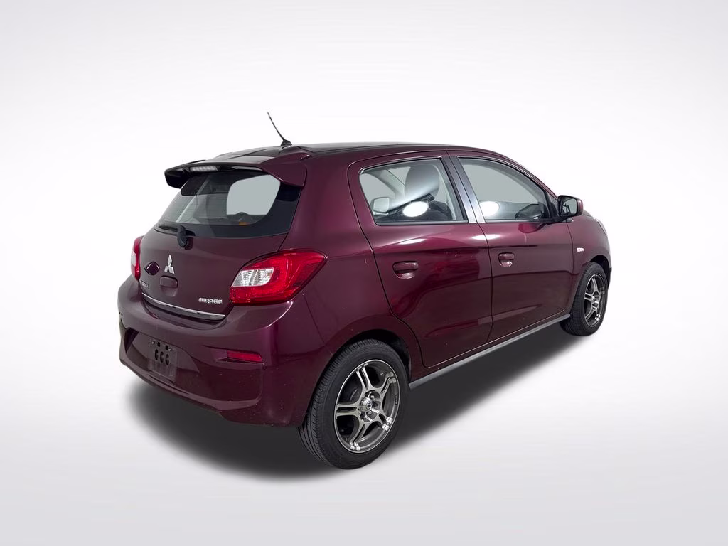 2019 Wine Red Metallic Mitsubishi Mirage ES FWD Hatchback