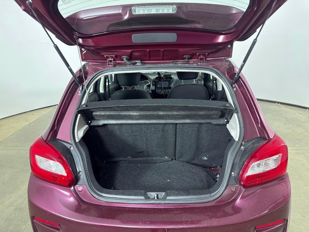 2019 Wine Red Metallic Mitsubishi Mirage ES FWD Hatchback