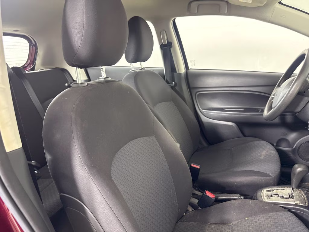 2019 Wine Red Metallic Mitsubishi Mirage ES FWD Hatchback