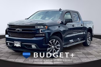 2021 Northsky Blue Metallic Chevrolet Silverado 1500 RST 4X4 Truck