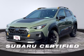 2024 Alpine Green Subaru Crosstrek Wilderness AWD SUV