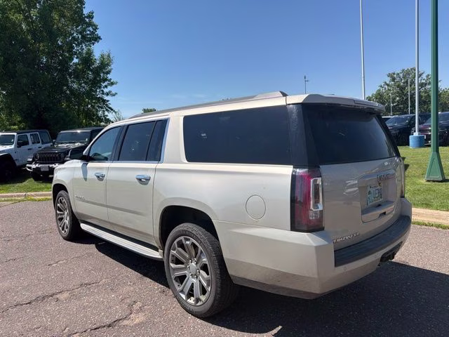 2015 Champagne Silver Metallic GMC Yukon XL SLE 1500 4X4 SUV