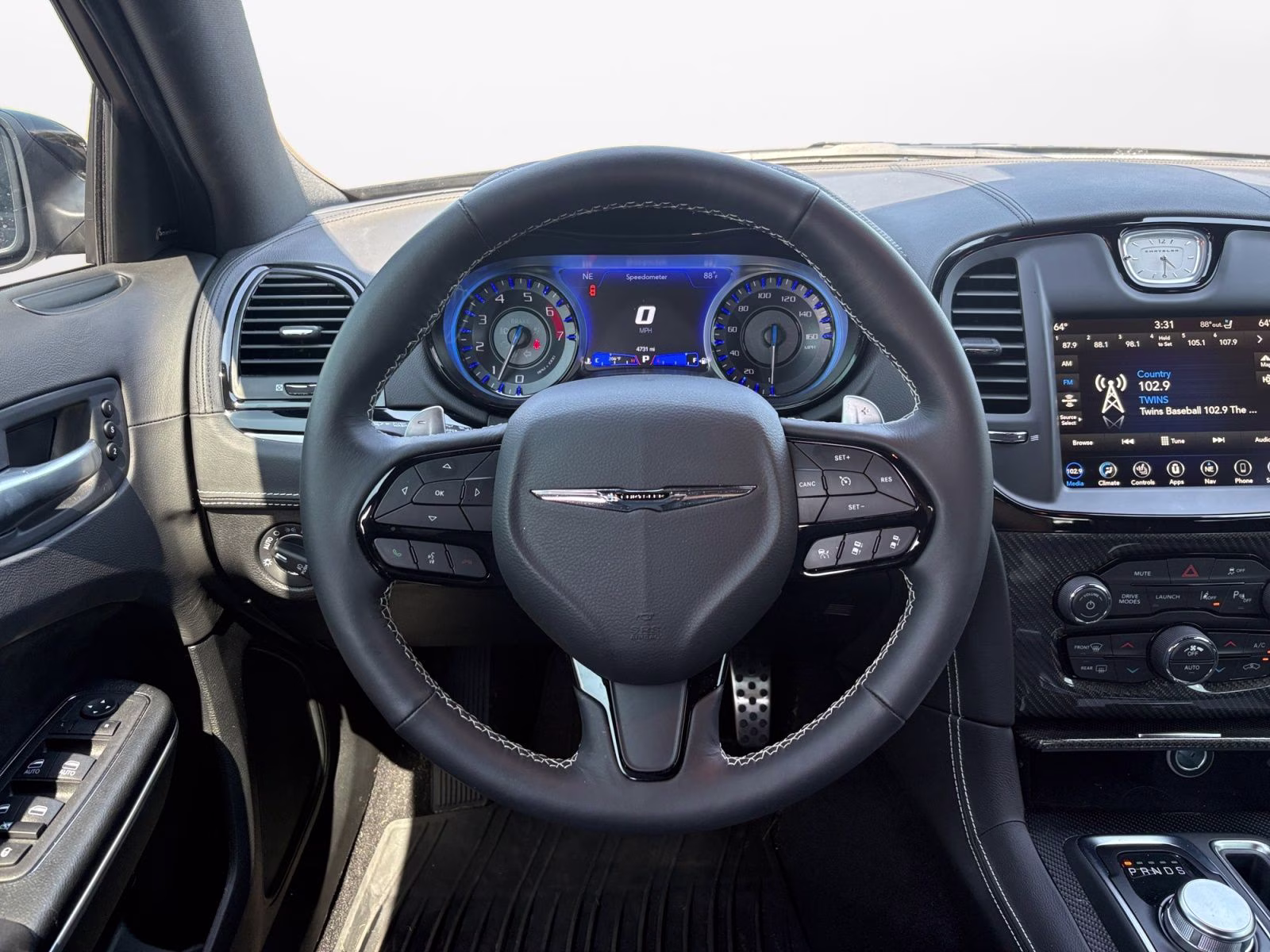 2023 Gloss Black Chrysler 300 C RWD Sedan