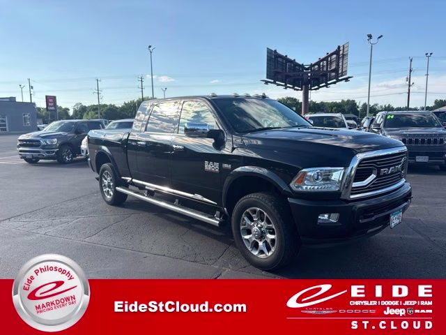 2017 Brilliant Black Crystal Pearlcoat Ram 2500 Limited 4X4 Truck