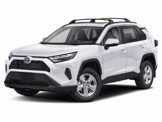 2023 Wind Chill Pearl Toyota RAV4 Hybrid XLE Premium AWD