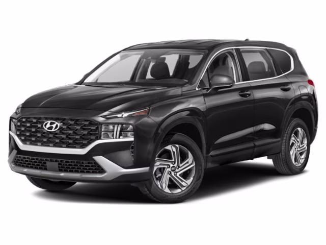2023 Black Hyundai Santa Fe SE AWD SUV