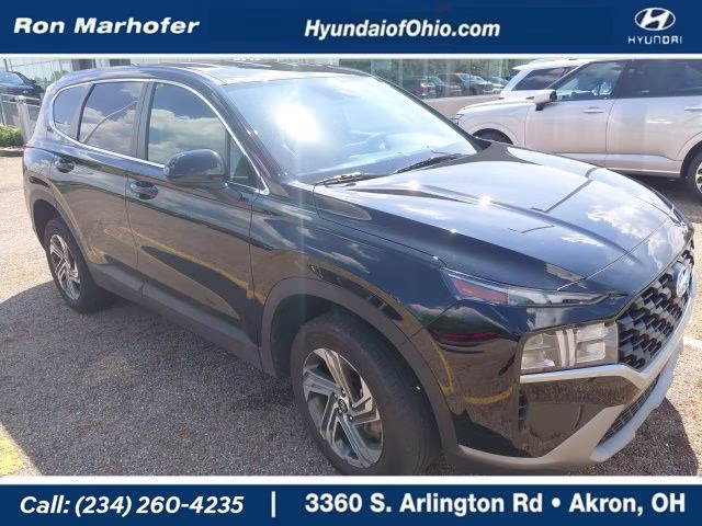 2023 Black Hyundai Santa Fe SE AWD SUV