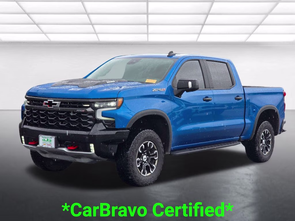2024 Glacier Blue Metallic Chevrolet Silverado 1500 ZR2 4X4 Truck