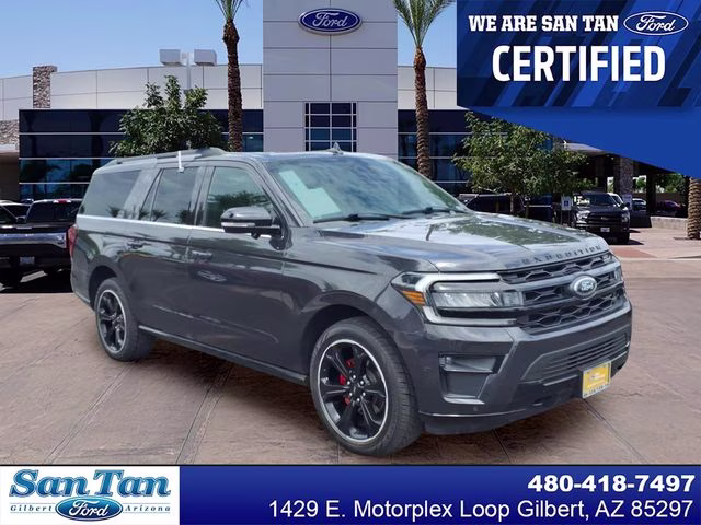 2023 Dark Matter Metallic Ford Expedition Max Limited 4X4 SUV
