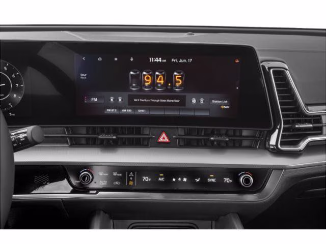 2024 Ebony Black Kia Sportage SX FWD SUV