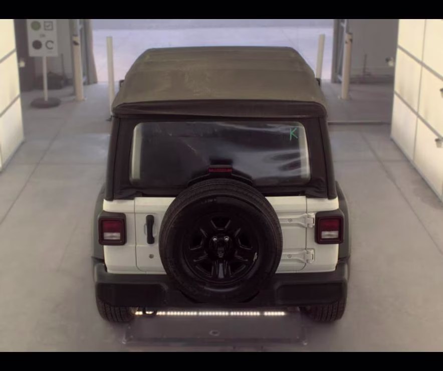2018 Bright White Clearcoat Jeep Wrangler Unlimited Sport 4X4 SUV