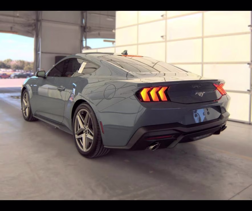 2025 Vapor Blue Metallic Ford Mustang EcoBoost RWD Fastback