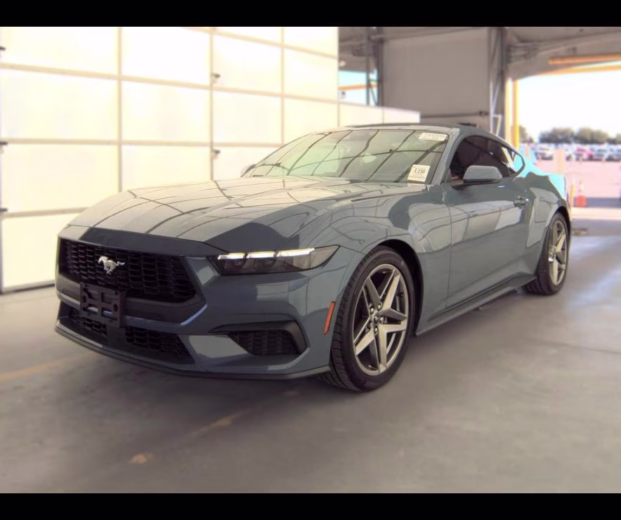 2025 Vapor Blue Metallic Ford Mustang EcoBoost RWD Fastback