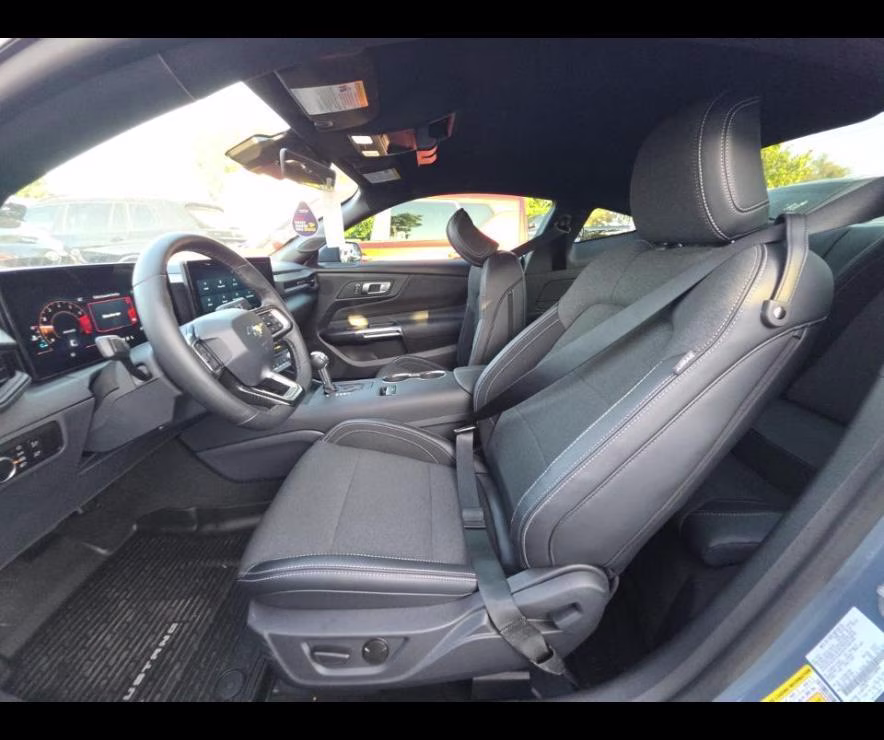2025 Vapor Blue Metallic Ford Mustang EcoBoost RWD Fastback
