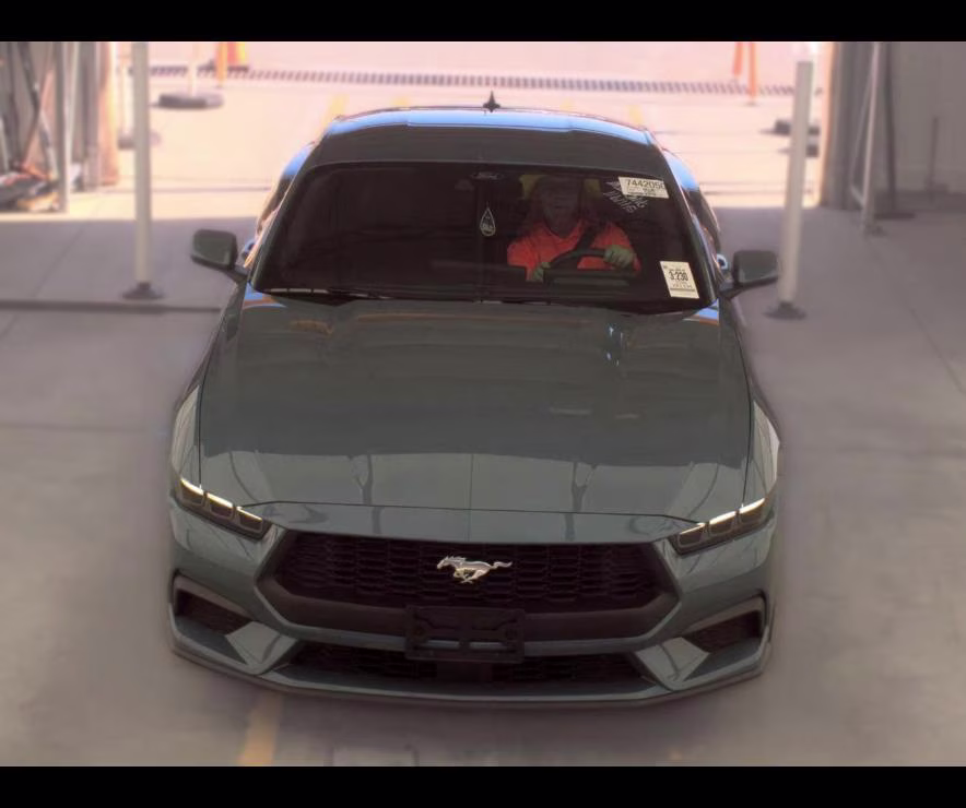 2025 Vapor Blue Metallic Ford Mustang EcoBoost RWD Fastback