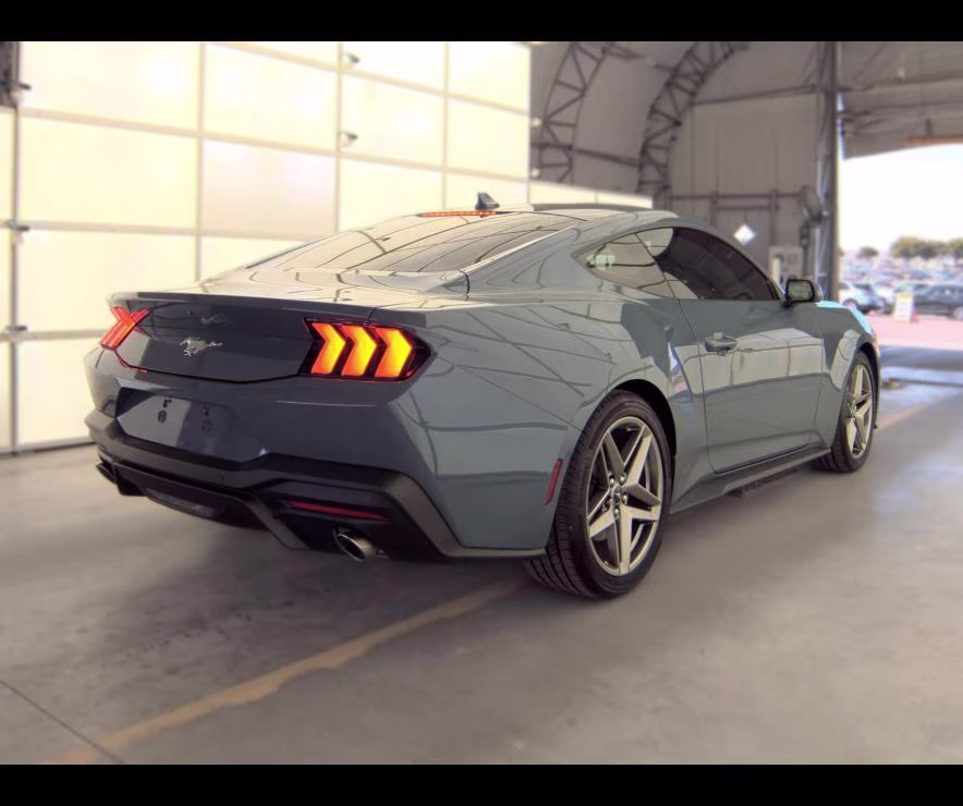 2025 Vapor Blue Metallic Ford Mustang EcoBoost RWD Fastback