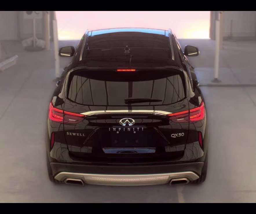 2020 Black Obsidian INFINITI QX50 SENSORY FWD SUV