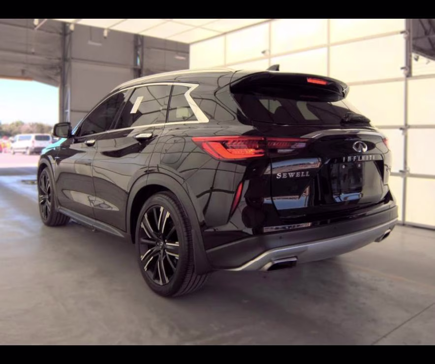 2020 Black Obsidian INFINITI QX50 SENSORY FWD SUV