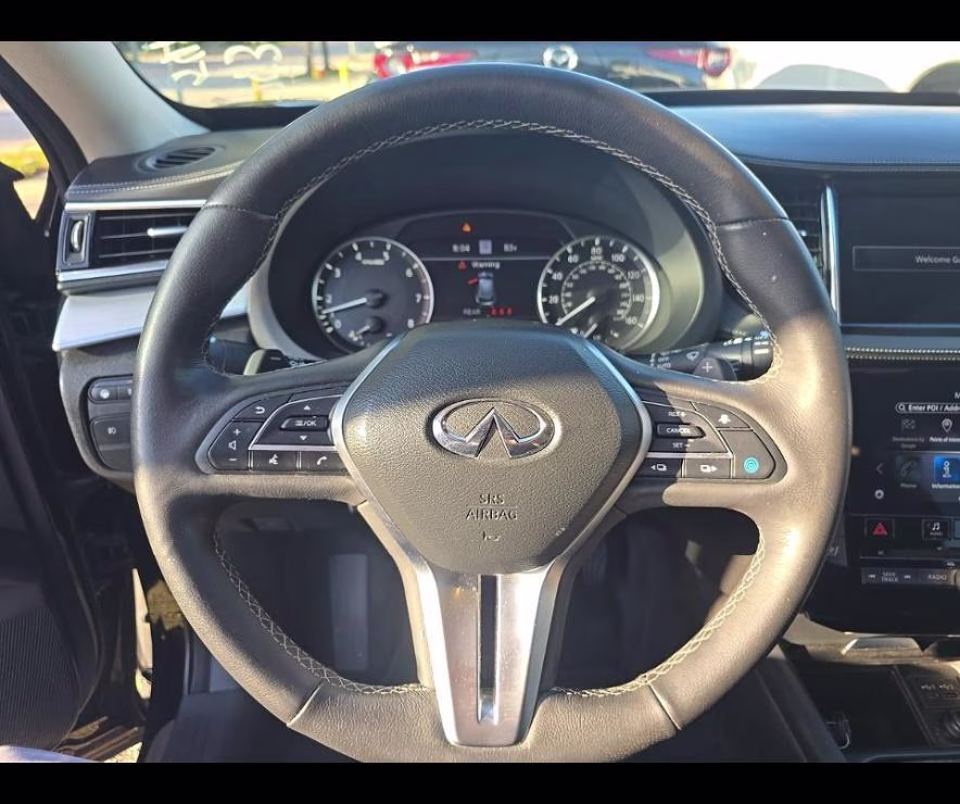 2020 Black Obsidian INFINITI QX50 SENSORY FWD SUV
