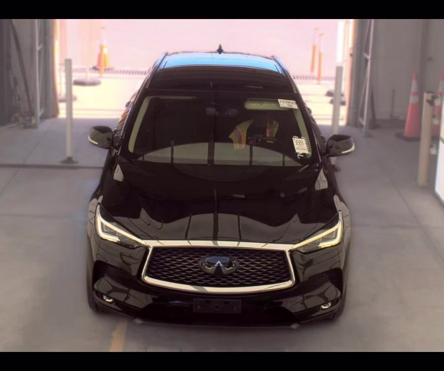 2020 Black Obsidian INFINITI QX50 SENSORY FWD SUV
