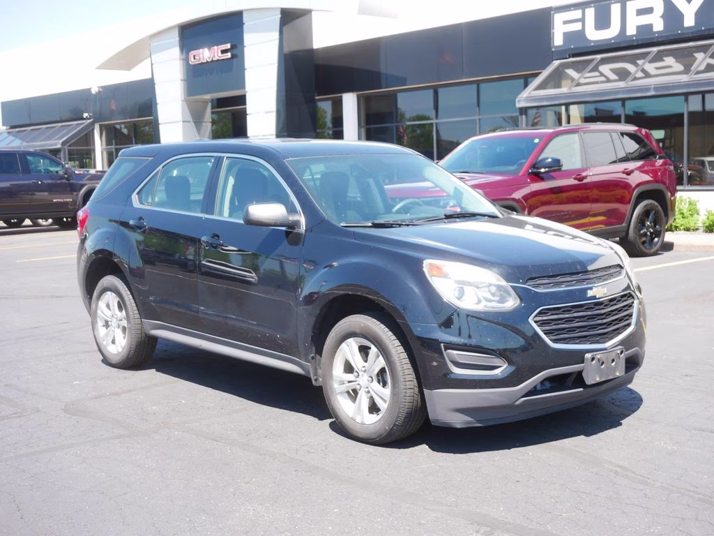 2017 Black Chevrolet Equinox LS w/ FWD & 1LS FWD SUV
