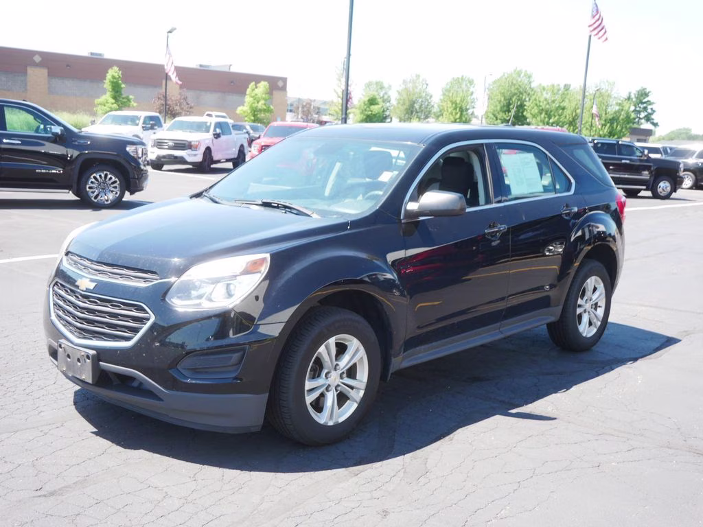 2017 Black Chevrolet Equinox LS w/ FWD & 1LS FWD SUV