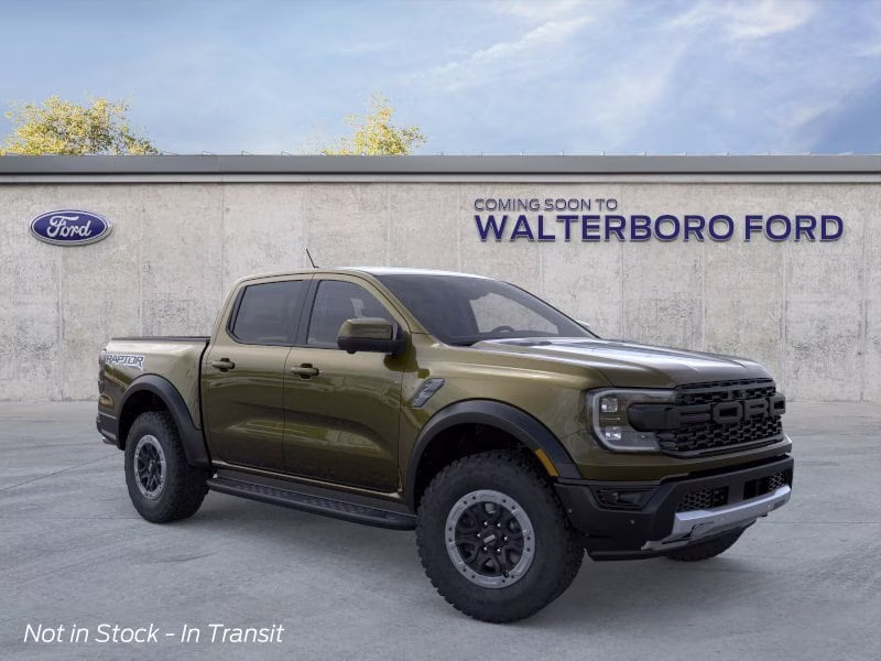 2026 Shelter Green Metallic Ford Ranger Raptor 4X4 Truck