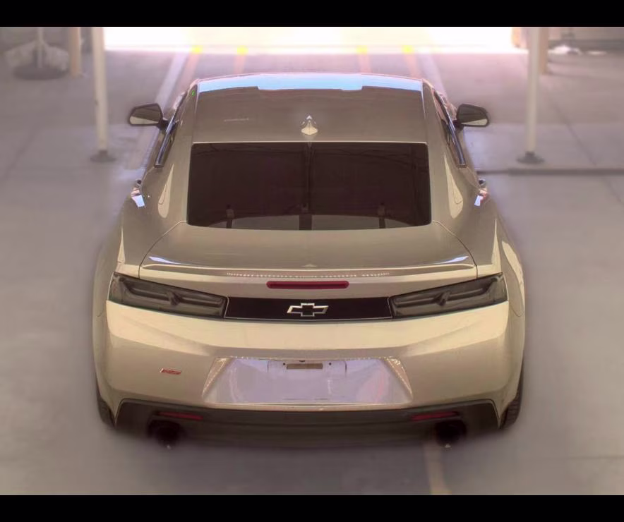 2018 Silver Ice Metallic Chevrolet Camaro 1LT RWD Coupe