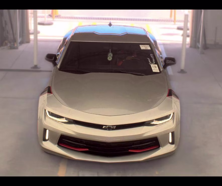 2018 Silver Ice Metallic Chevrolet Camaro 1LT RWD Coupe