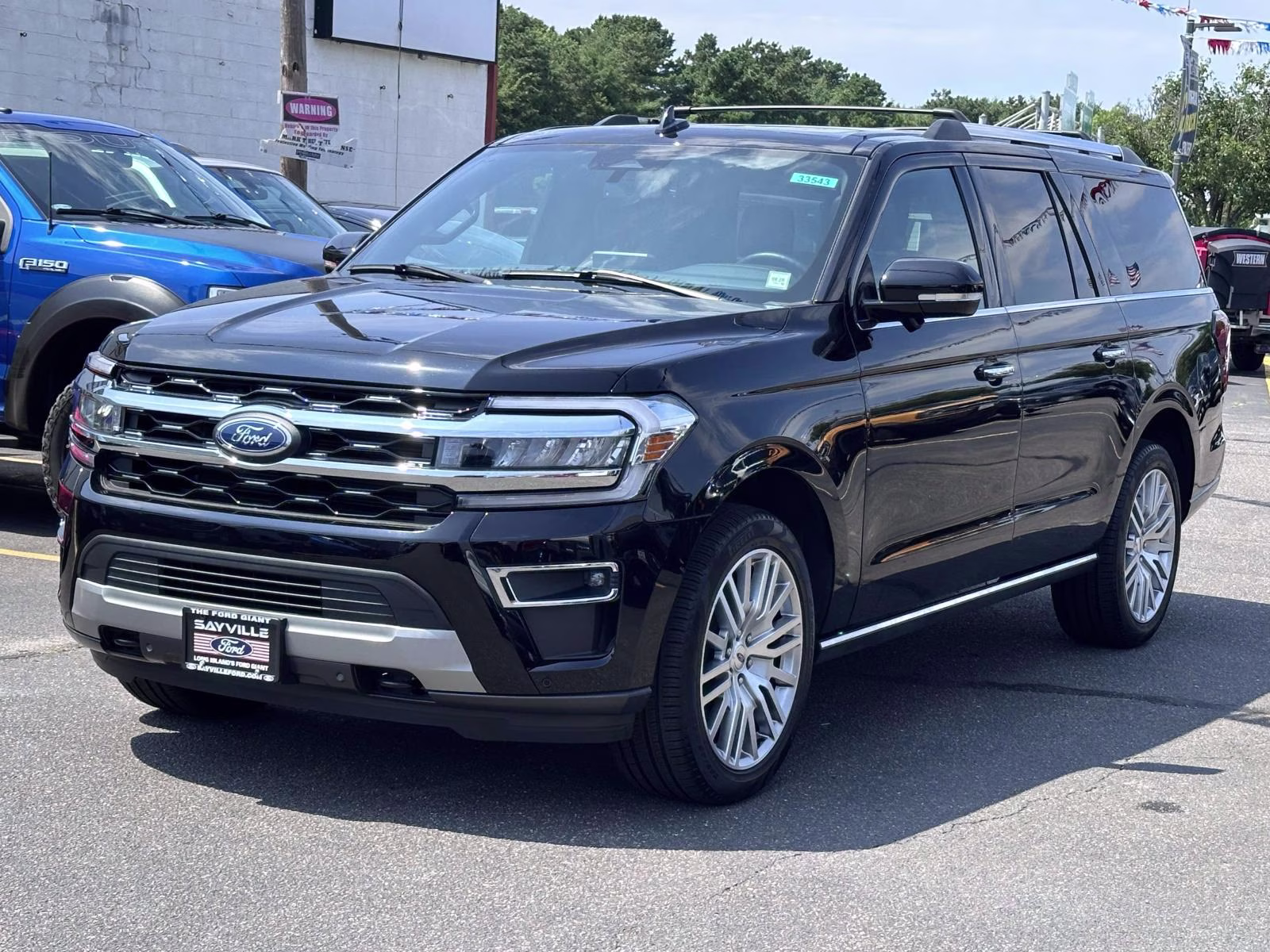 2024 Agate Black Metallic Ford Expedition Max Limited 4x4 4X4 SUV