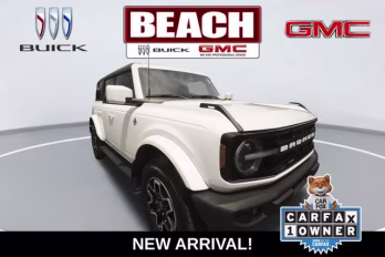 2024 Oxford White Ford Bronco Outer Banks 4X4 SUV