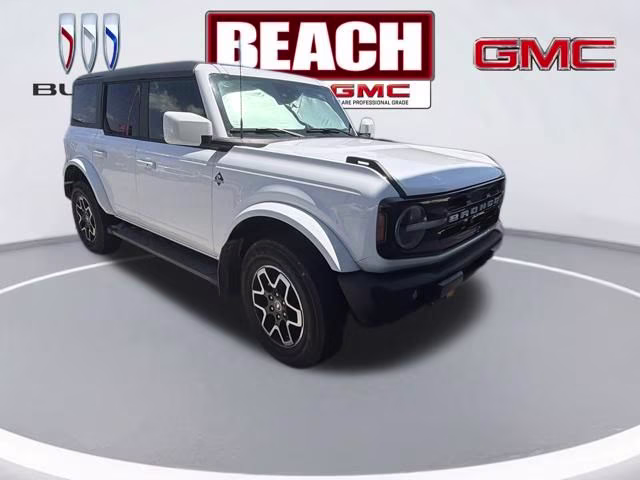 2024 Oxford White Ford Bronco Outer Banks 4X4 SUV
